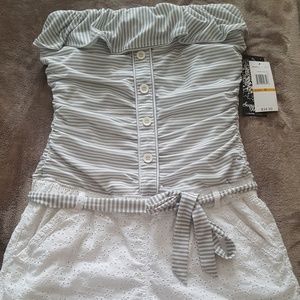 Adorable Strapless Romper